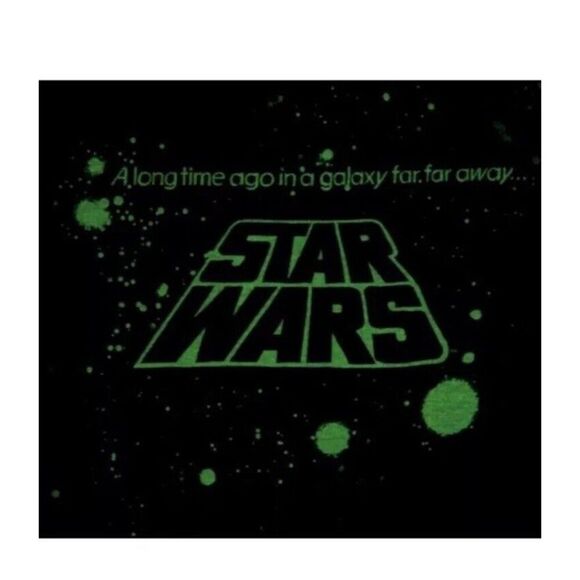 NEW Star Wars Men's War Of Wars T-Shirt Size 2X Navy Glows In The Dark - Picture 3 of 5